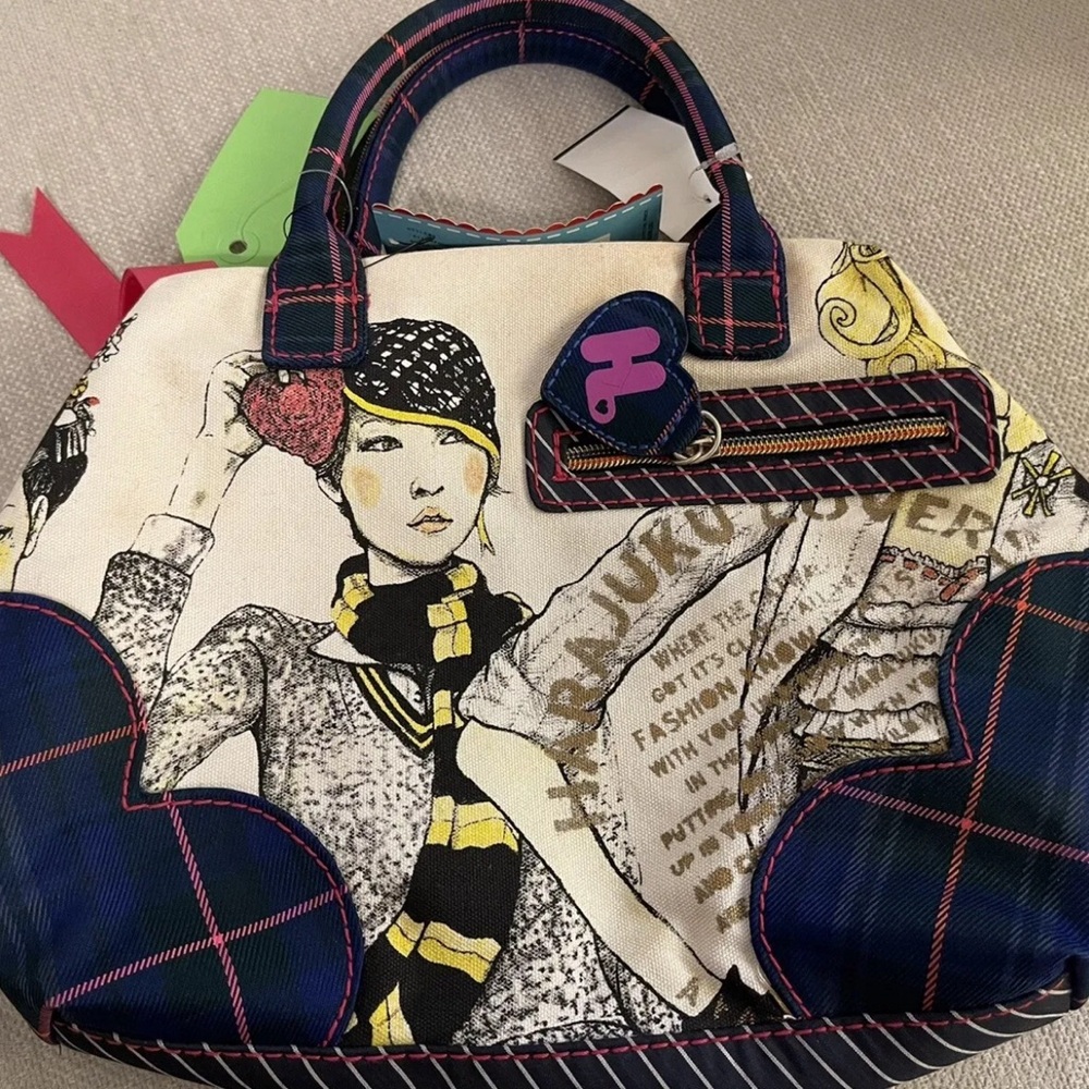 Rare, Limited Edition 2009 Harajuku Lover's HandBag New with tags Vibrant Colors